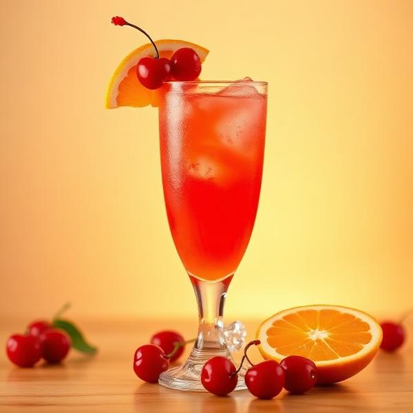 Orange Shirley Temple